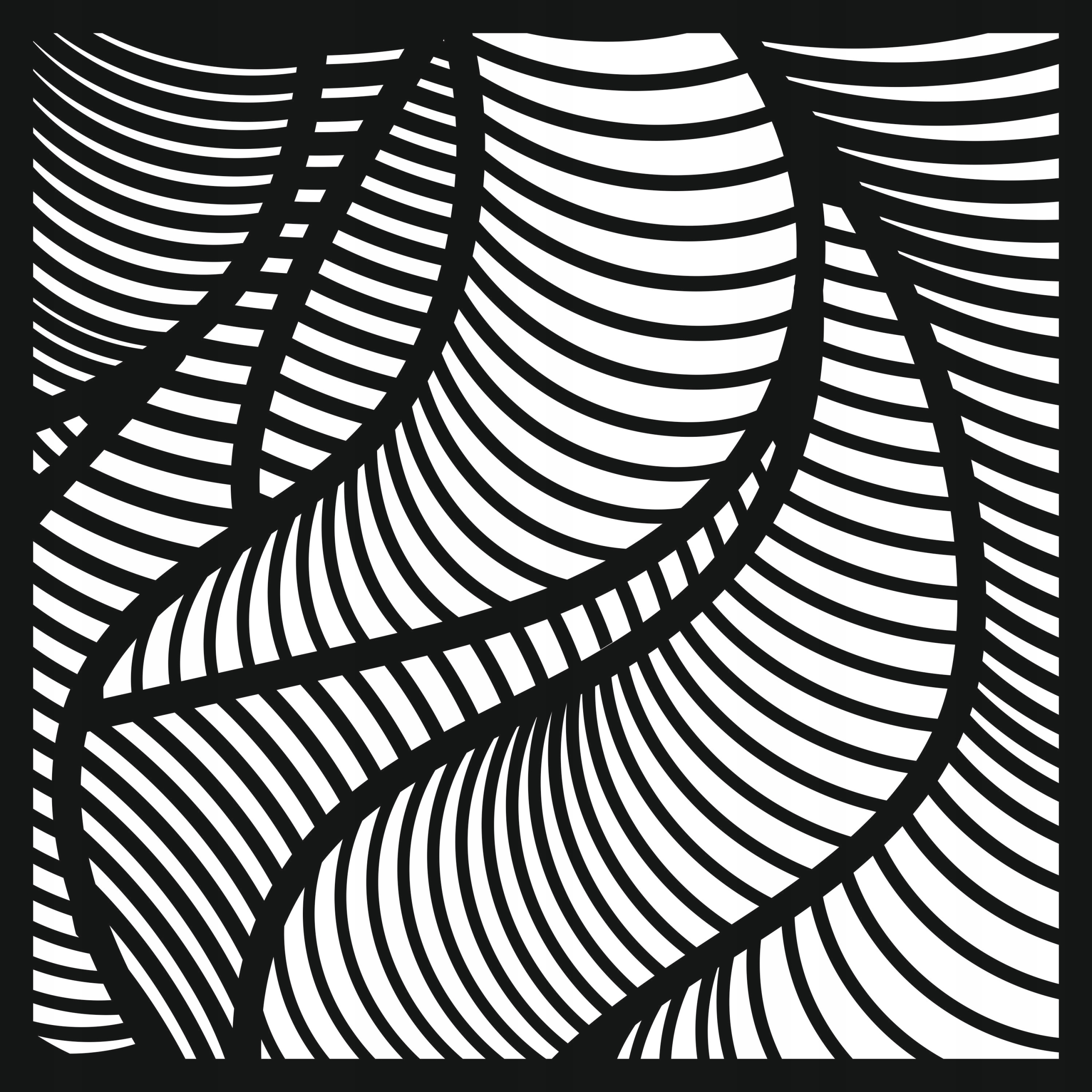 

Naklejka ścienna Geometryczna Panel nr 405 - 90cm