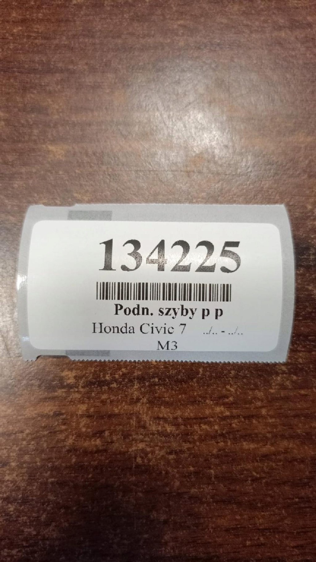 HONDA CIVIC VII window regulator right front