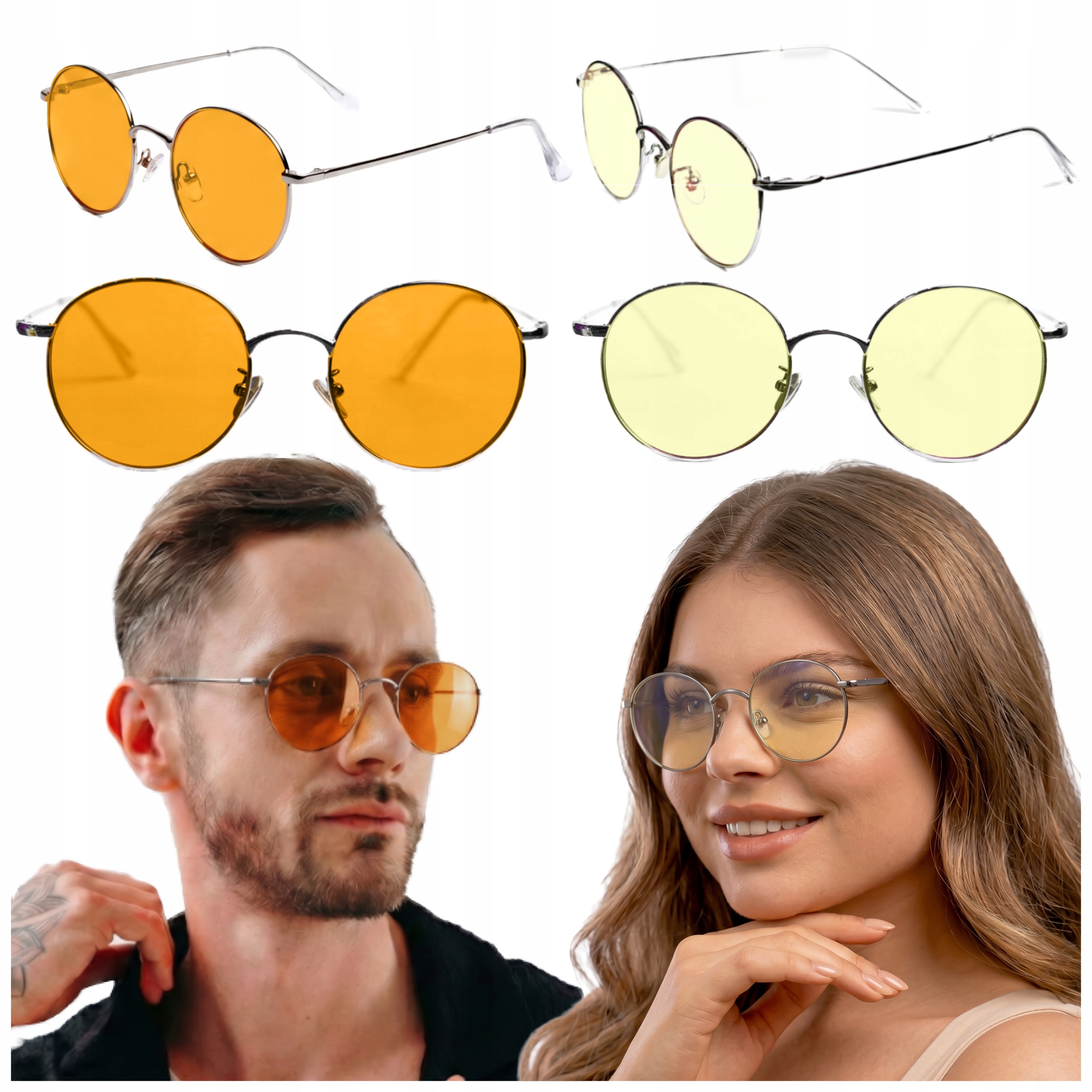 Brýle Blokující Modré Světlo. Bez Dioptrií Nuly. Zdravý Set 2 Párů