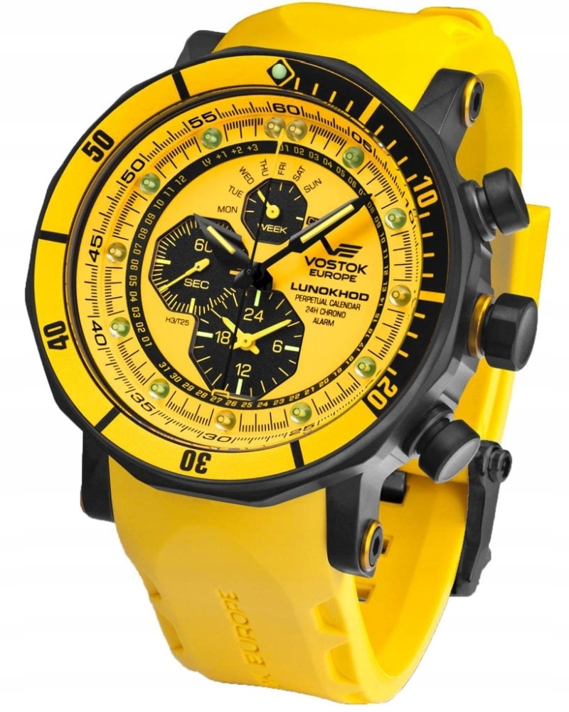 Nové originální hodinky Vostok Europe YM86-620C504 Lunokhod-2, řemínek, krabička