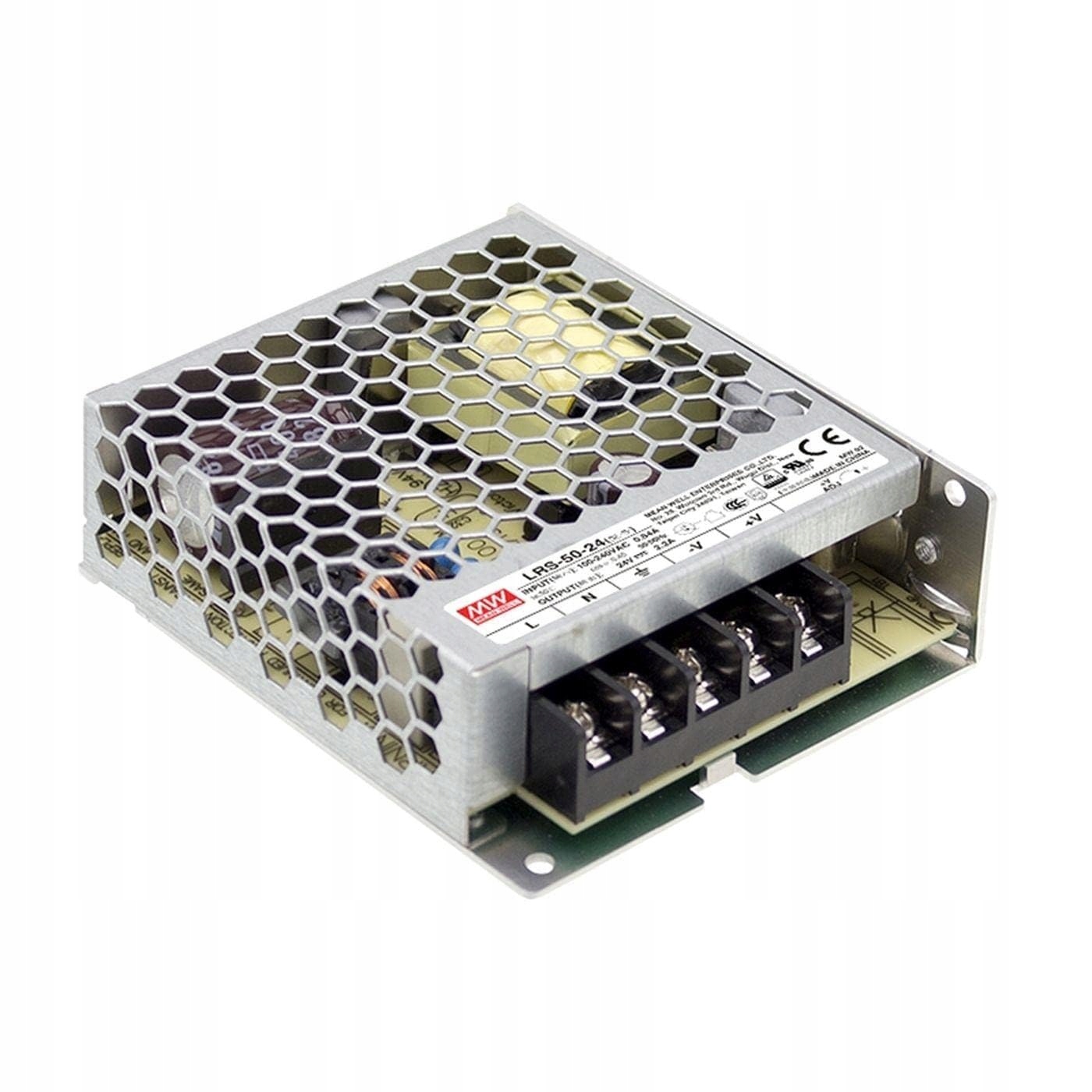 Zasilacz do Led Mean Well LRS-50-24 modułowy 24V 50W