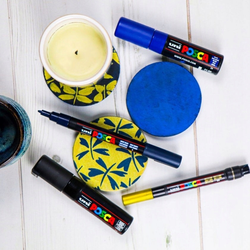 Marker z farbą plakatową Uni Posca PC-17K jasny niebieski Kod producenta 4902778364192