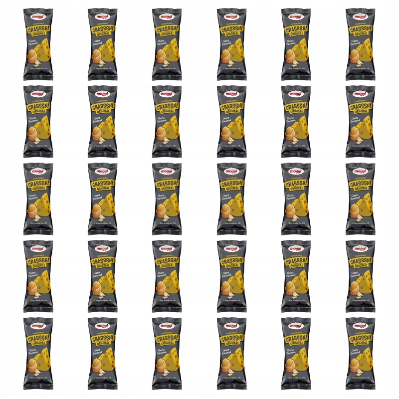 Crasssh Original – arašídy ve skořápce s příchutí sýra 60 g Mogyi X30