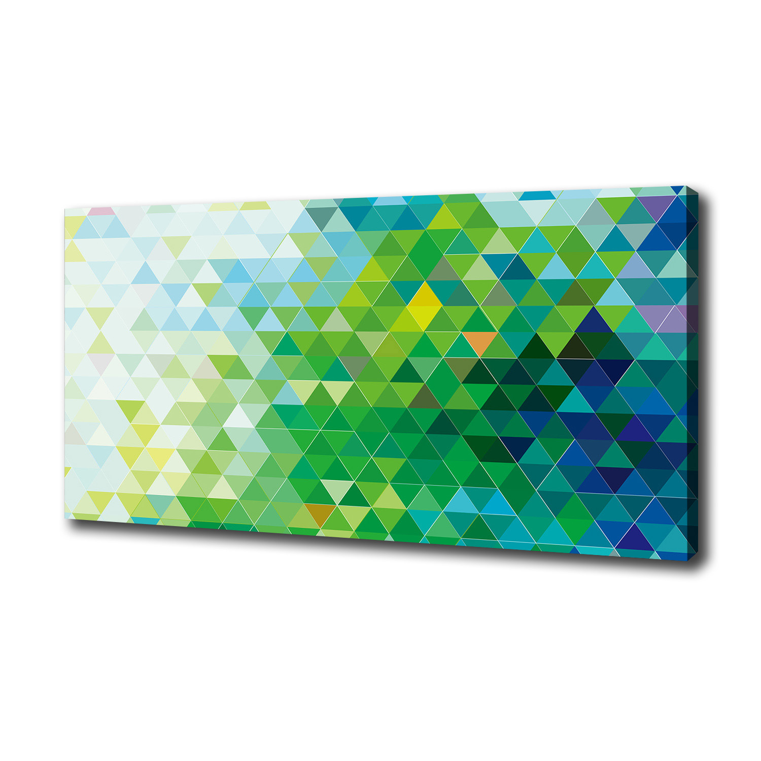 

Foto obraz na płótnie Abstrakcja trójkąty 100x50cm