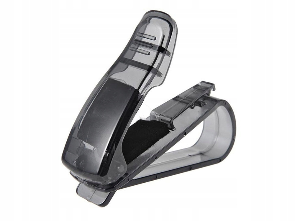 UCHWYT NA OKULARY PRZECIWSŁONECZNE DO OKULARÓW AUTA SAMOCHODU SAMOCHODOWY