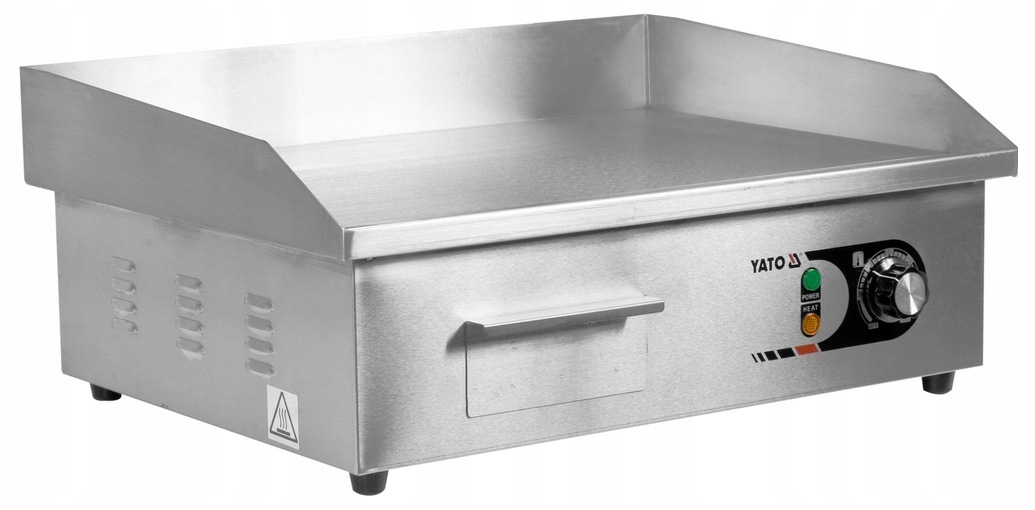 Elektrická Grilovací Deska Hladká 550 MM Yato YG-04585