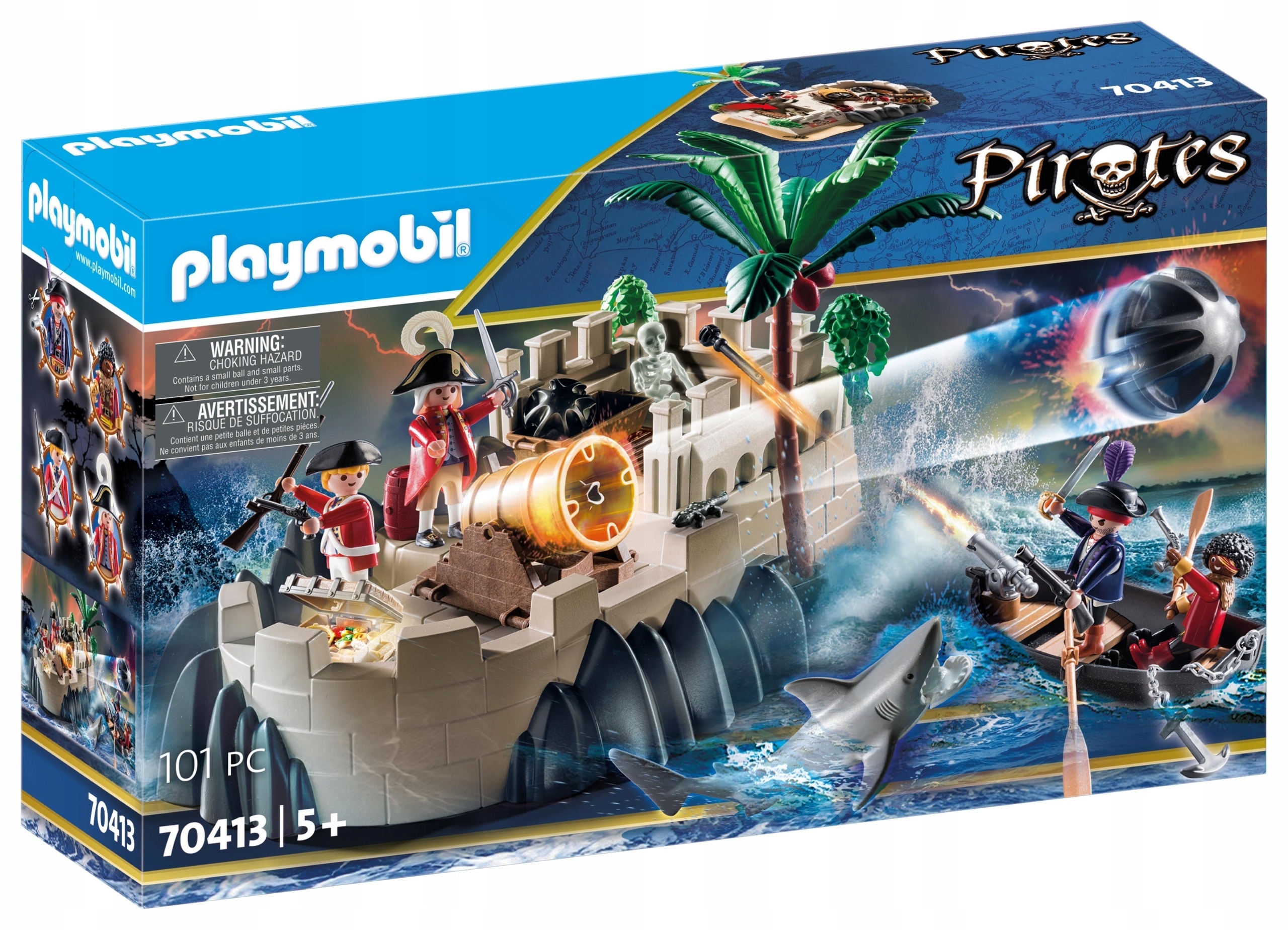 Playmobil Pirates 70413 Twierdza żołnierzy