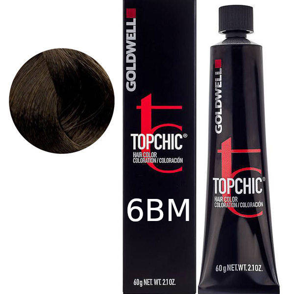 Topchic Farba 6BM Wyrafinowany Matowy Jasny Brąz