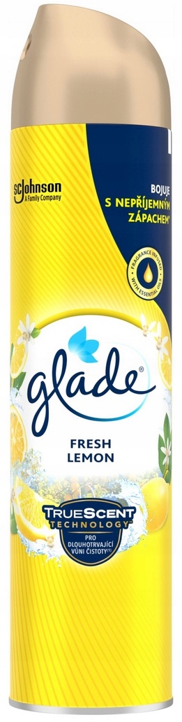 

Odświeżacz spray Glade 300ml fresh lemon