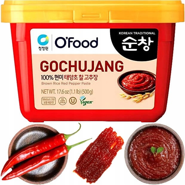 

Pasta Chilli Gochujang KimChi Koreańska 500g Ofood