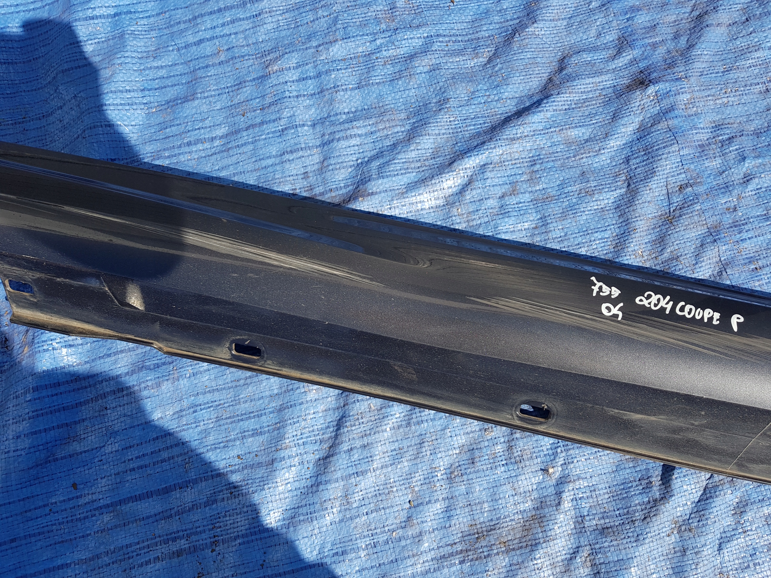 moulding threshold threshold right right MERCEDES W204 COUPE AMG 755 C755