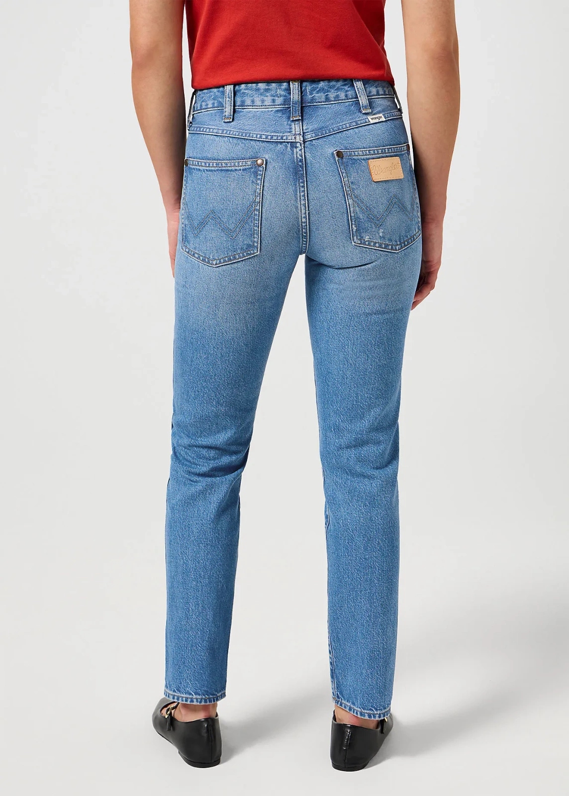 Dámské slim džíny Wrangler Piper Ocean Blue 112356406 25/32
