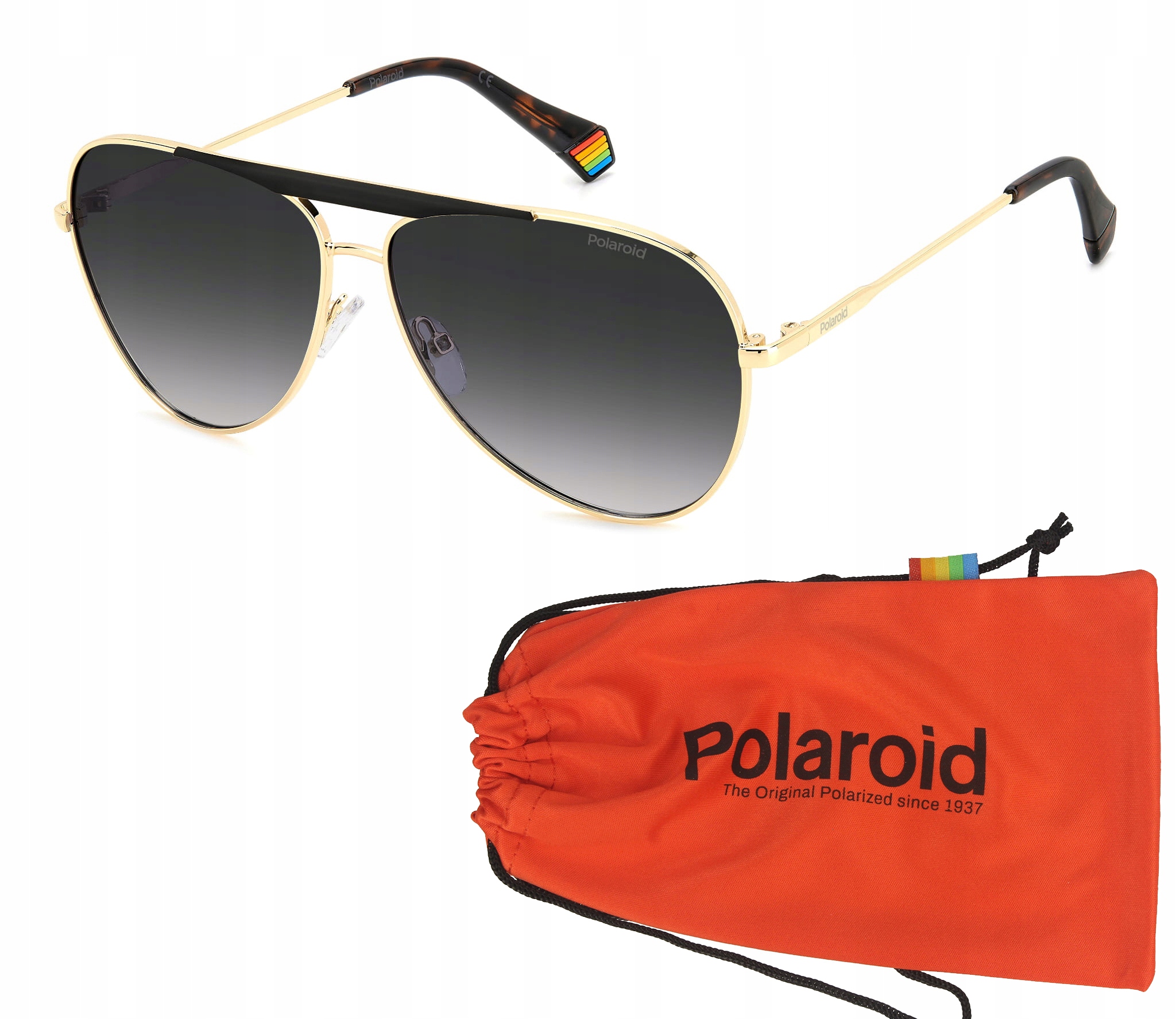 Polaroid 100% Originál Pld 6200 Rhlwj Brýle s polarizací 100% Uv