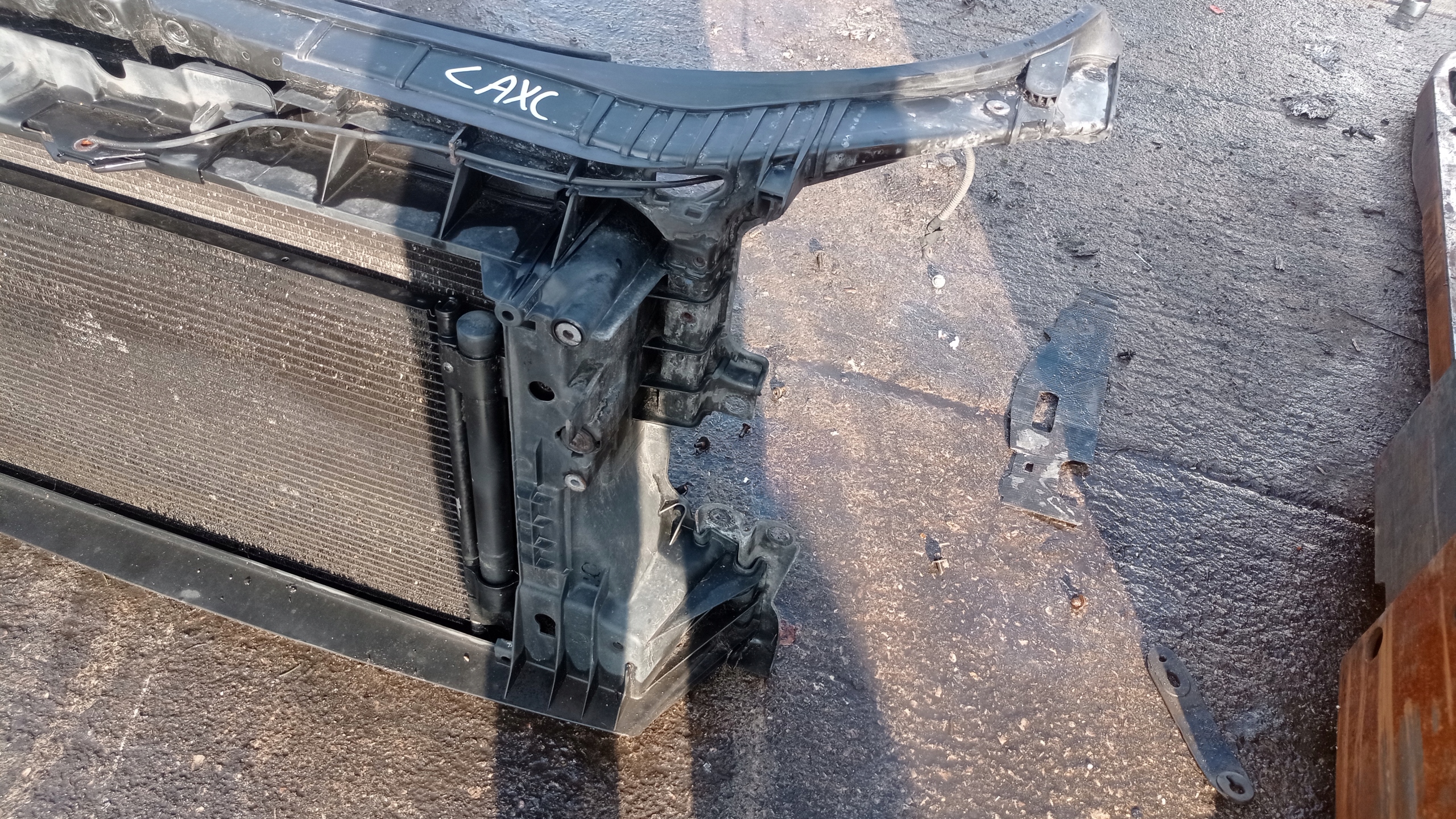 support panel for radiators komplet Audi A3 8P LIFT 1.4 CAXC