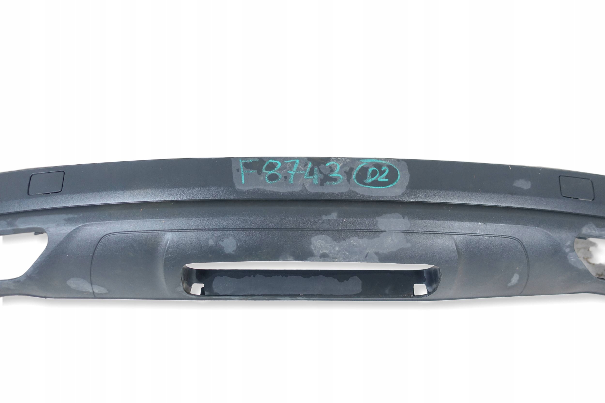 SPOILER diffuser of a bumper rear part AUDI Q5 II 80A below towing 16-20 80A807521