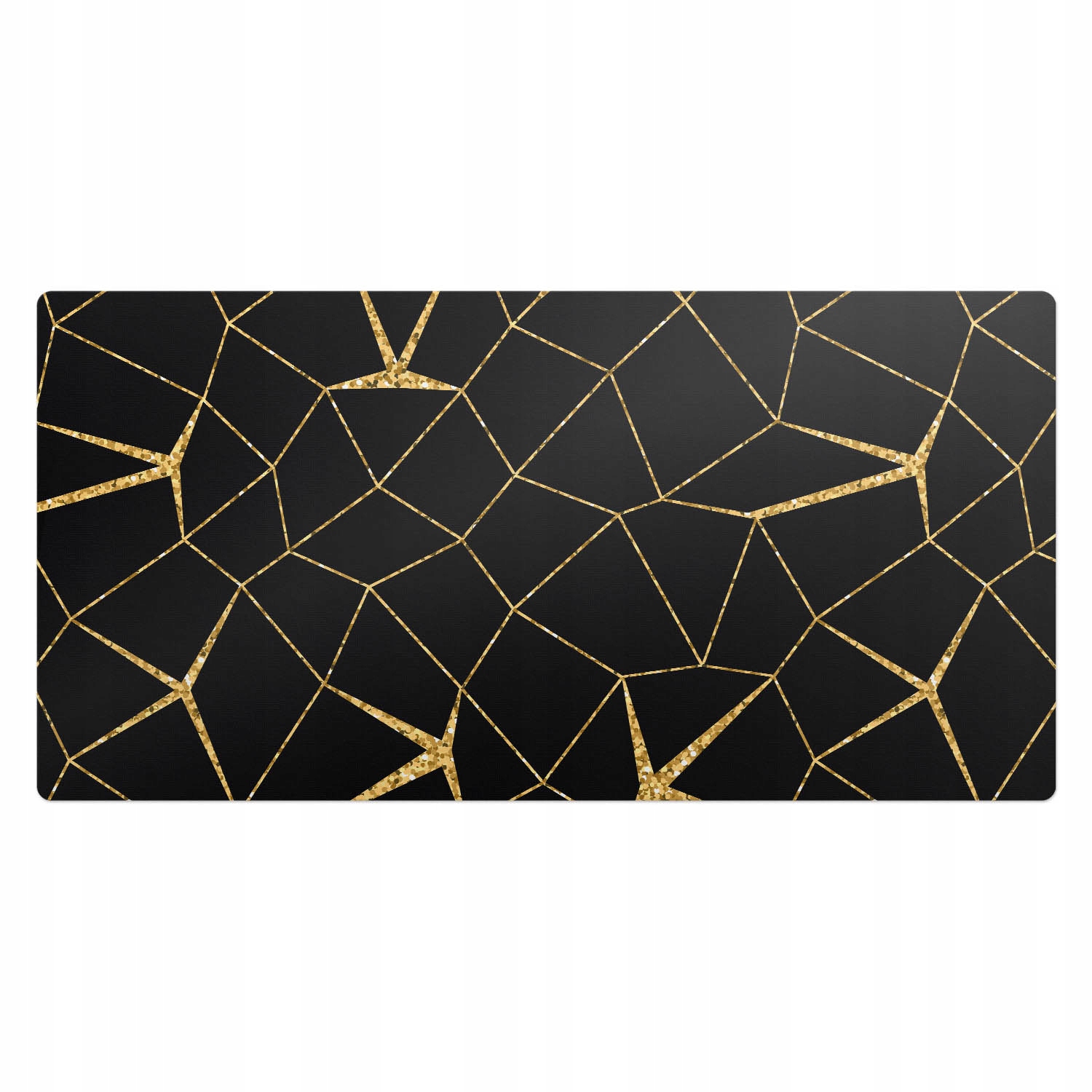 Podložka na stůl pro hráče Tvary linií v geometrickém stylu 100 x 50 cm