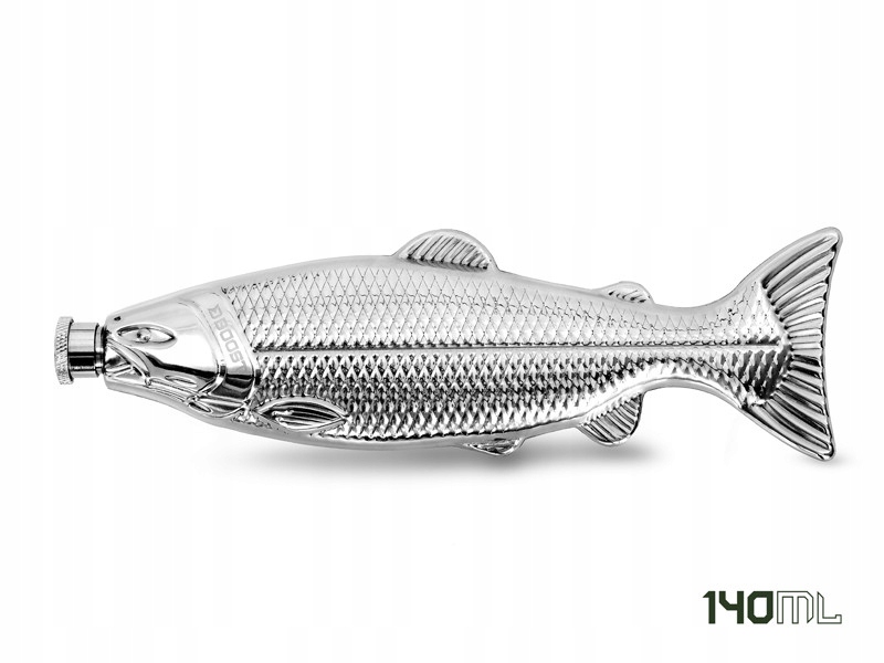 Nierdzewna piersiówka Delphin BOOST, 140ml Kod producenta 101004382