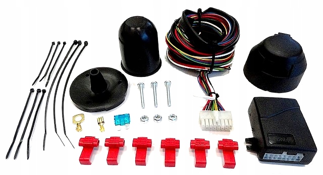 HAK HOLOWNICZY J13A+MODUŁ7/13PIN JEEP COMPAS2MP II Homologacja nie