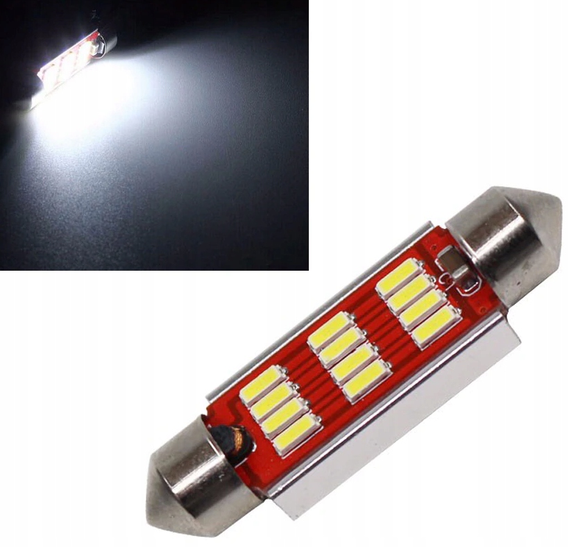 

Żarówki C5W/ C10W/ C3W 38mm