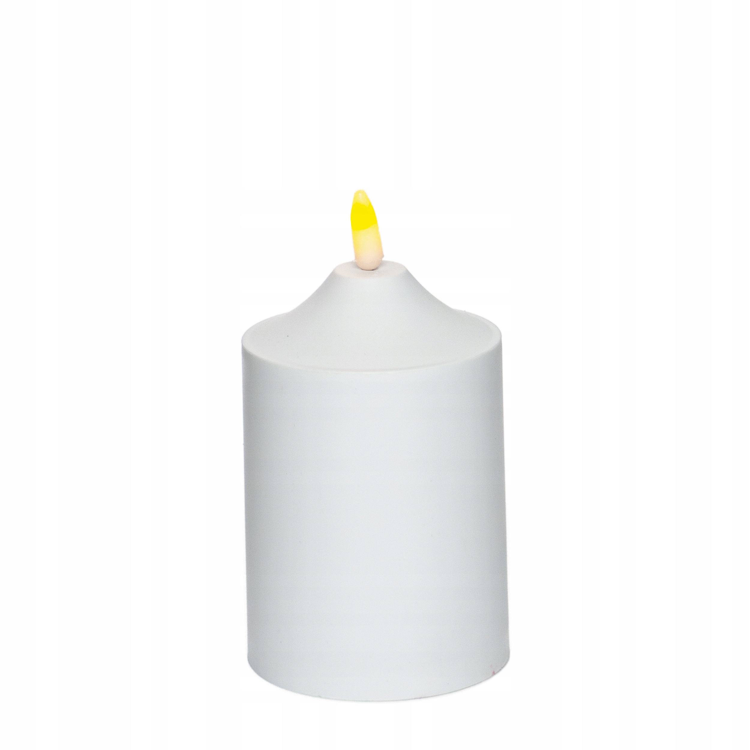 Wkład świeca LED 14cm z timerem biały