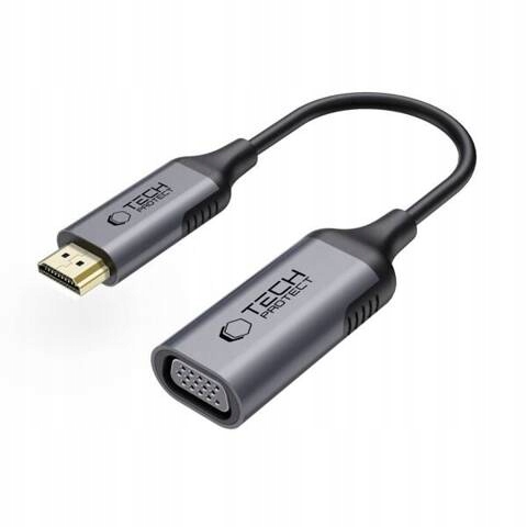 Tech- Protect Ultraboost Adapter Hdmi To Vga Full Hd 60HZ Black Tech-