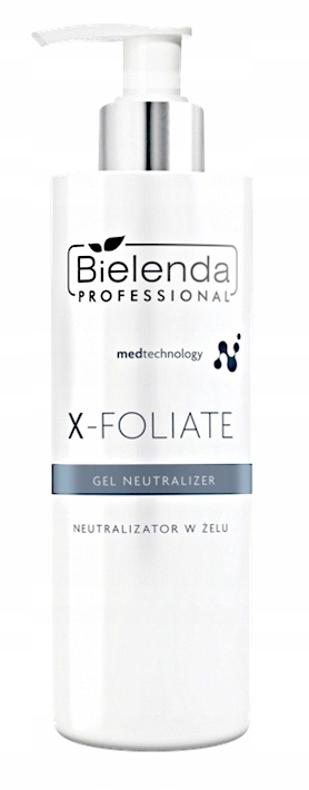 NEUTRALIZATOR W ŻELU DO ZABIEGÓW KWASAMI EKSFOLIACJA BIELENDA X-FOLIATE