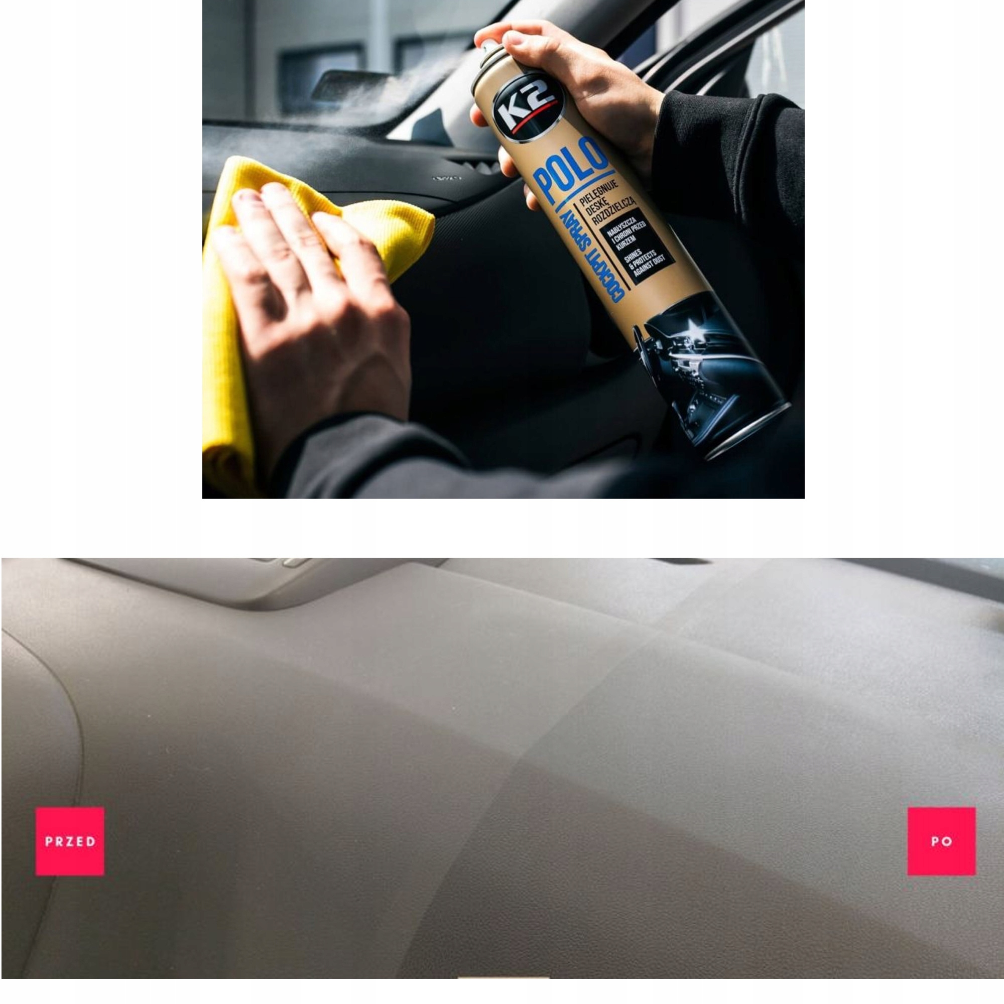 K2 POLO COCKPIT 750ML DO KOKPITU PLAK WANILIA Numer katalogowy producenta K407WA0