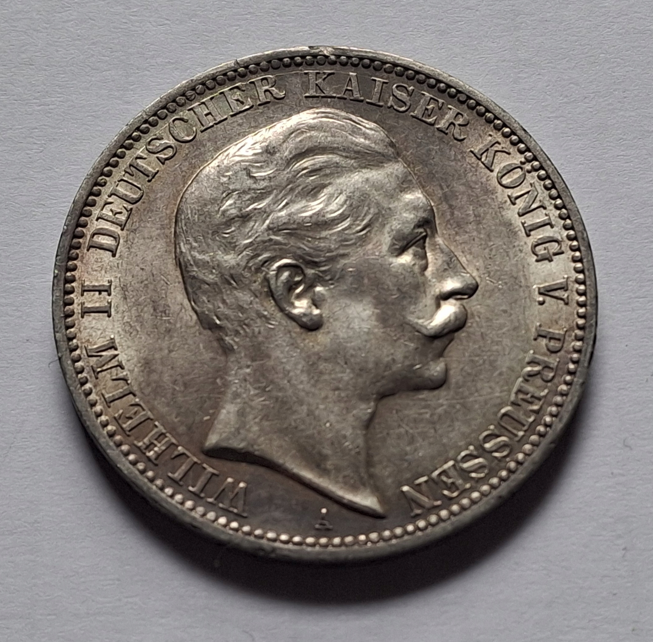 3 MARKI 1909 A - SREBRO