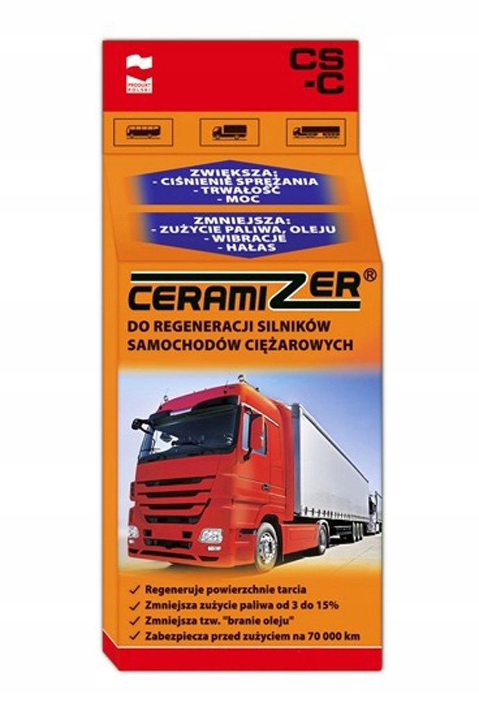 ЦЕРАМАЙЗЕР CSC ДЛЯ ДВИГУНІВ ВАНТАЖНИХ АВТОМОБІЛІВ