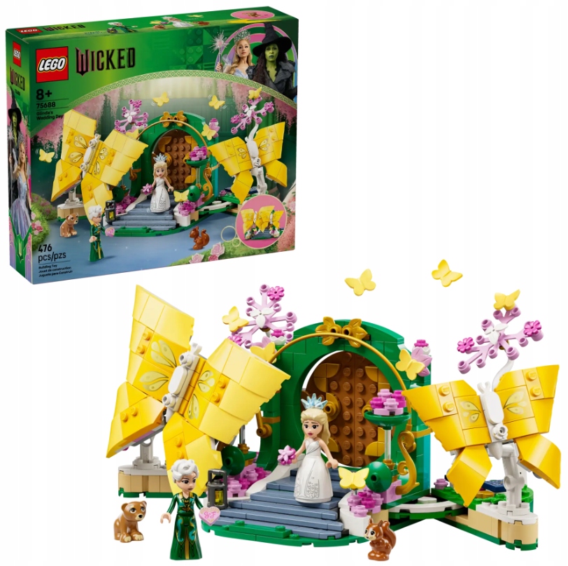 stavebnice Lego Wicked 75688 Den Svatby Glindy Glinda's Weeding Day Dárek