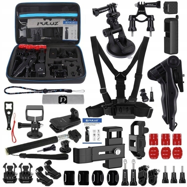 Sada držáků a úchytů Puluz PKT47 Combo Kits 43v1