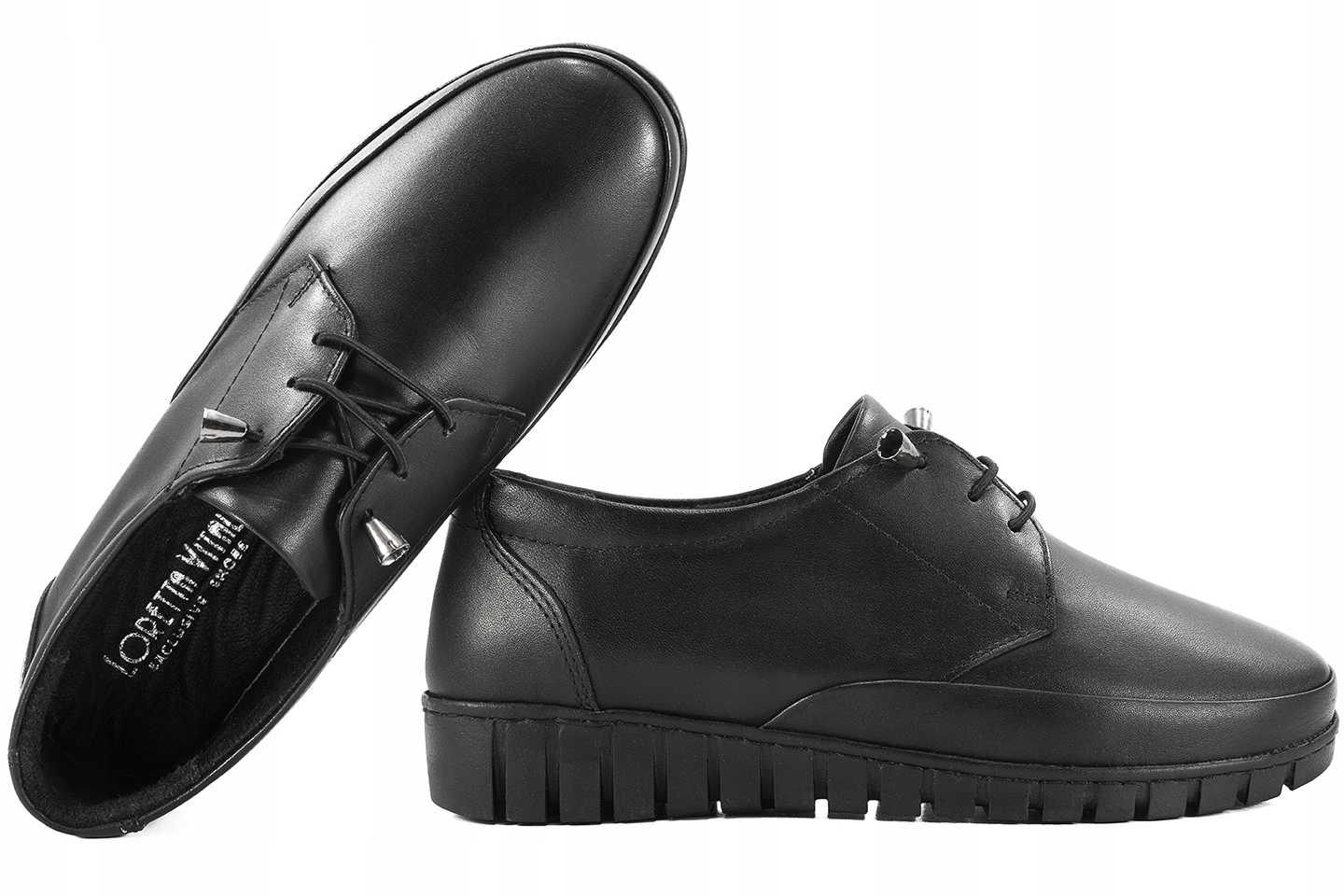 Loretta Vitale 7503 Dámské Kožené Polobotky