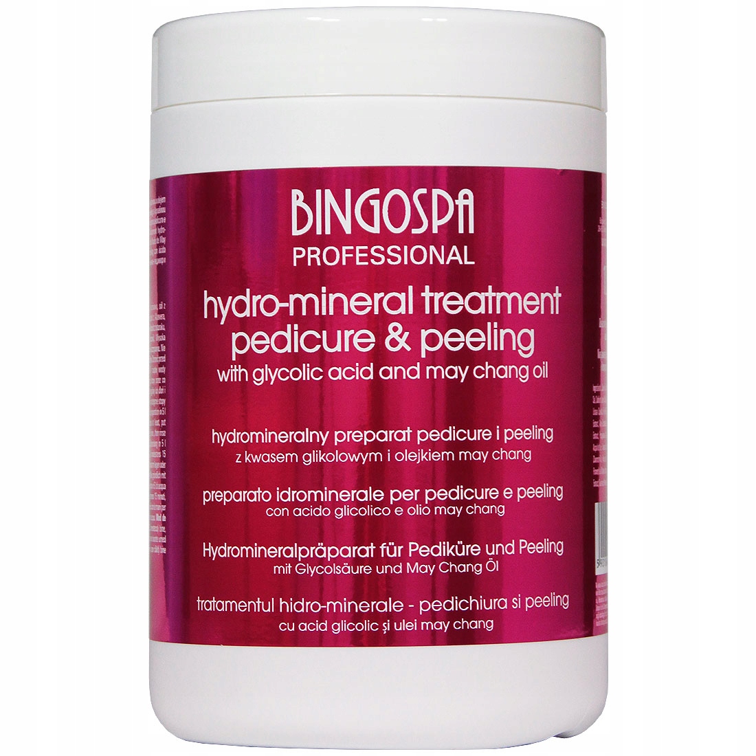 PROFESJONALNY PEDICURE & PEELING 1kg BINGOSPA
