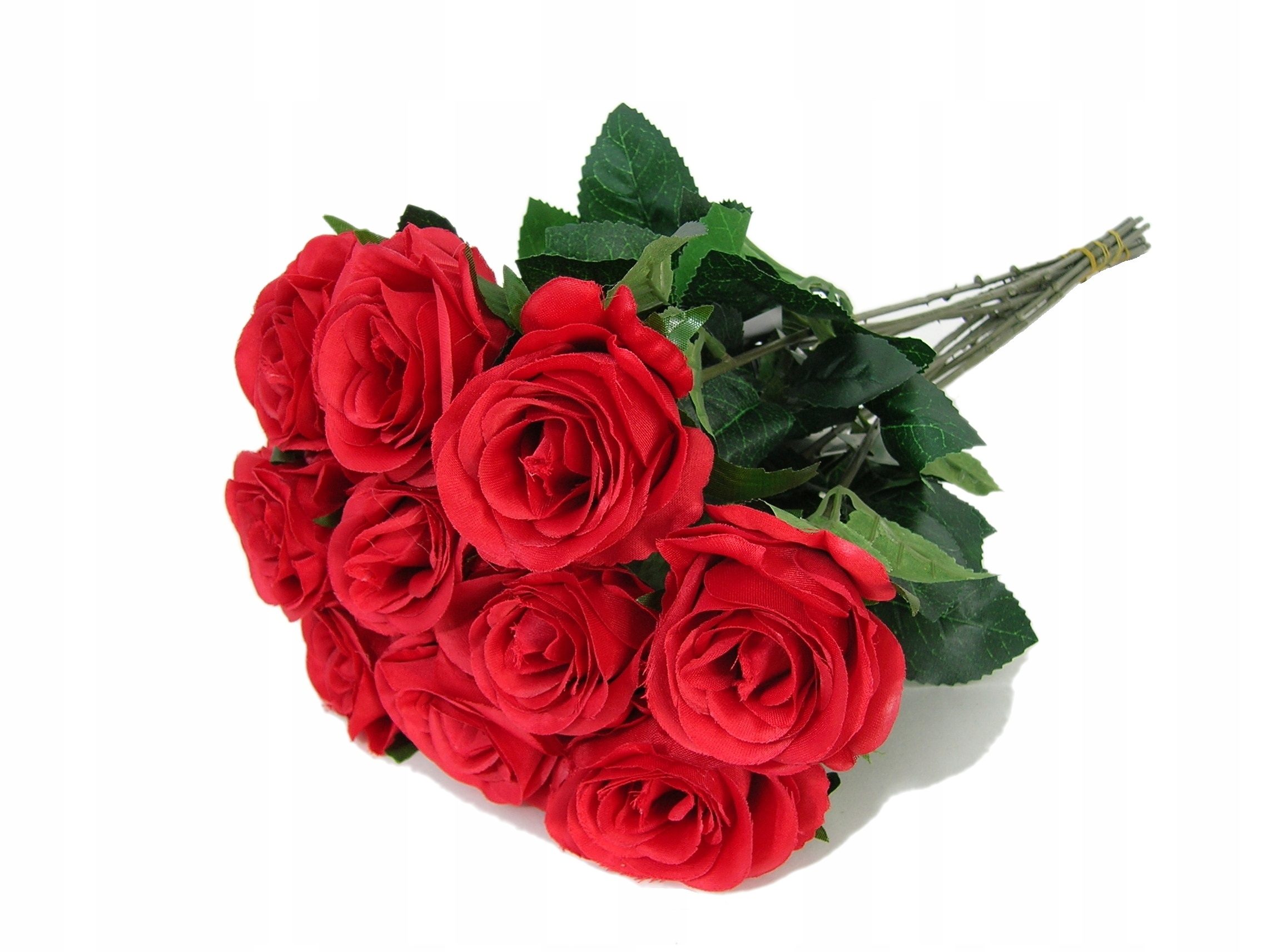 

Annpaso Sztuczne Róże Wiązanka Czerwone 10 Sztuk