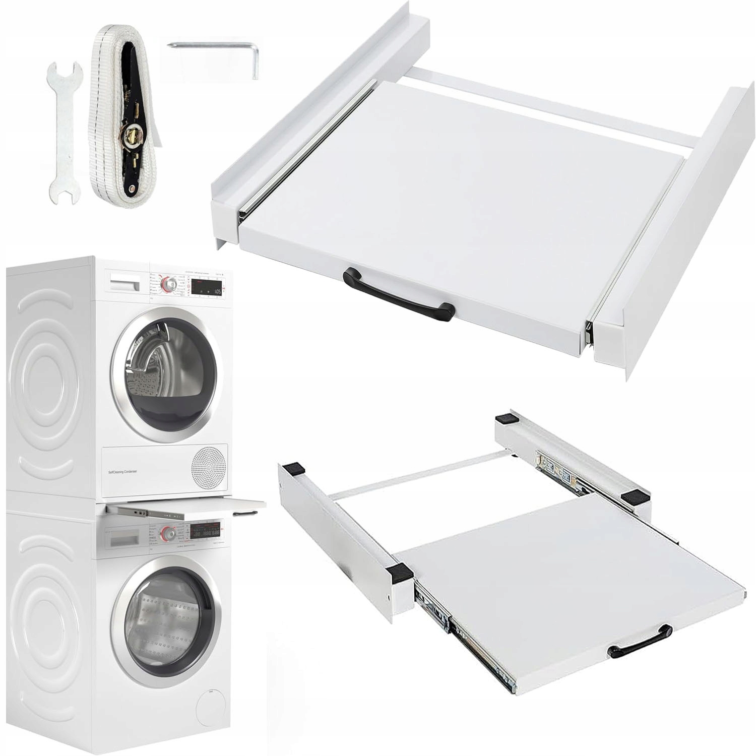 Rama Pośrednia Stabilna Z Wysuwaną Płytą I Uniwersalnym Mocowaniem