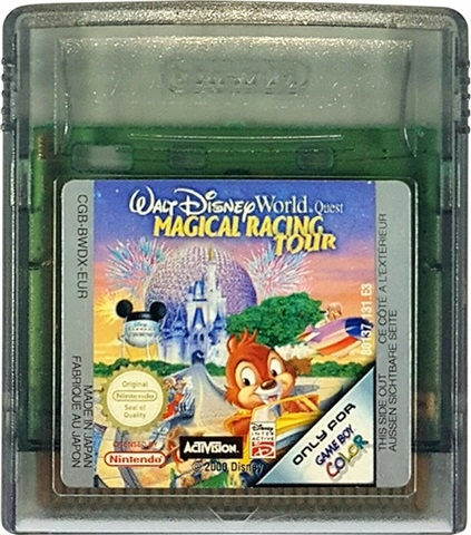 Walt Disney World Quest Magical Racing - NINTENDO GAME BOY COLOR GBC PAL