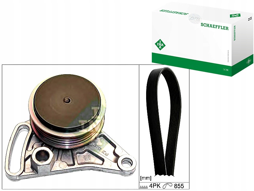 Sada Vícedrážkového Řemene Vw 1,6 1,9TDI Ina