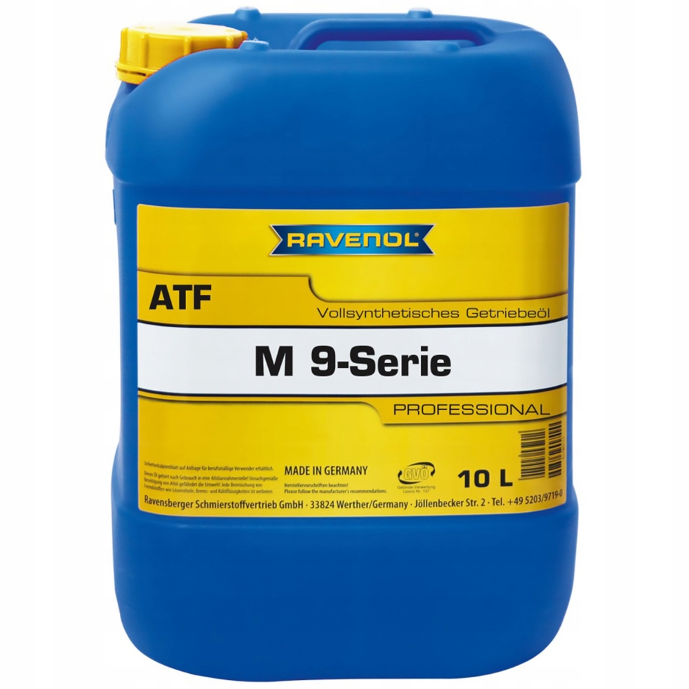 Ravenol Atf M 9-Serie 10L olej przekładniowy do skrzyni biegów automatycz