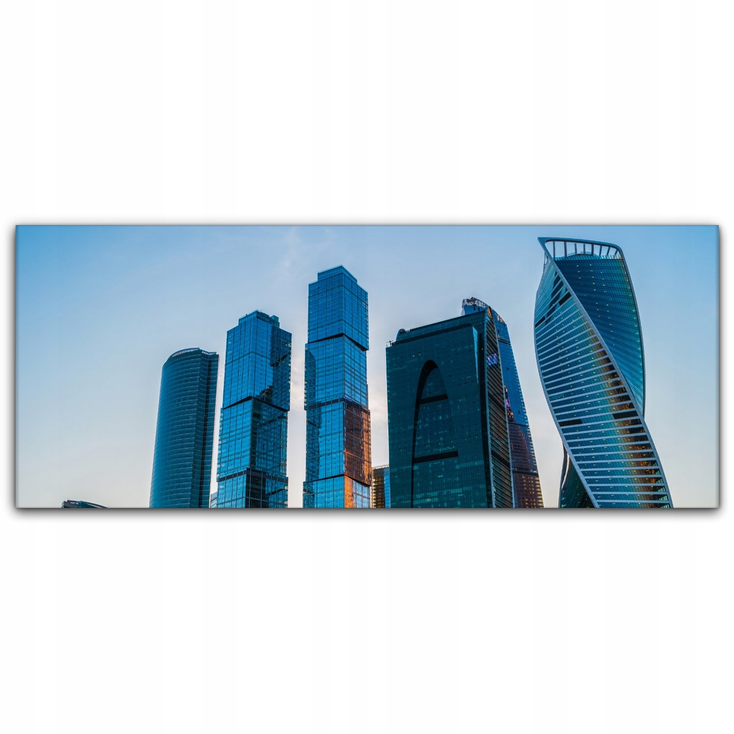 

Fotoobraz na płótnie 125x50 Moskwa Zachód Słońca