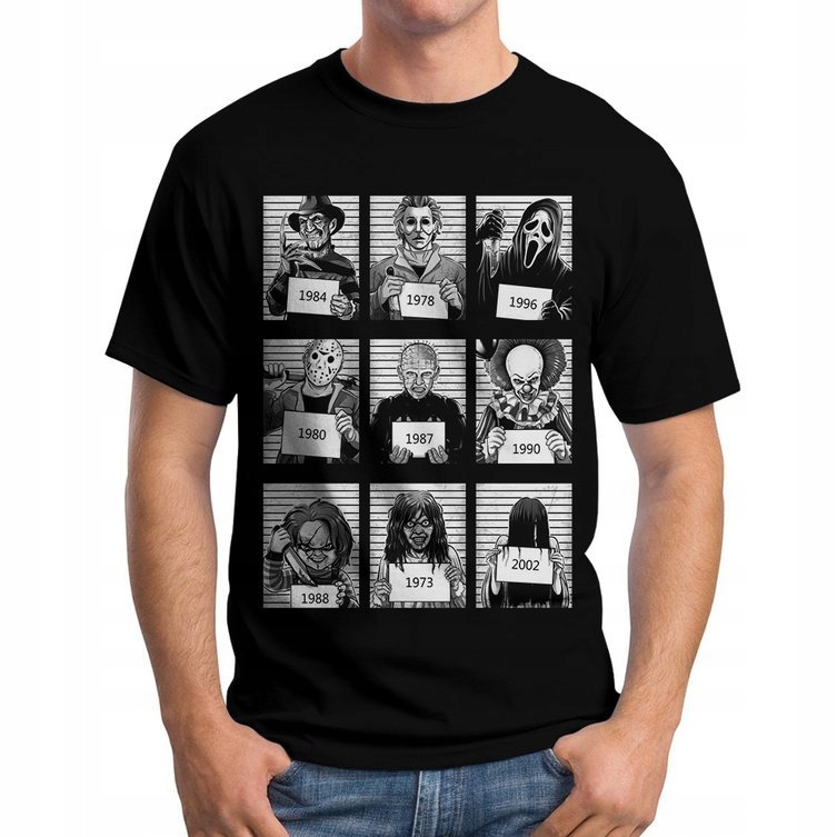 

Koszulka T-Shirt Halloween Krzyk Myers Chucky XL