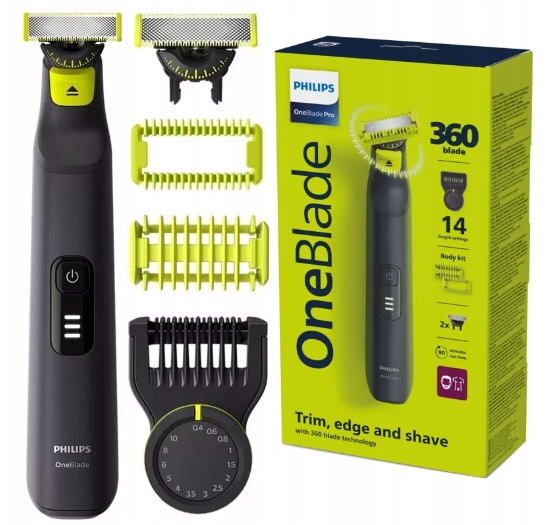 Oneblade Pro 360 Trymer Golarka Do Zarostu Maszynka Do Brody Ciała Philips