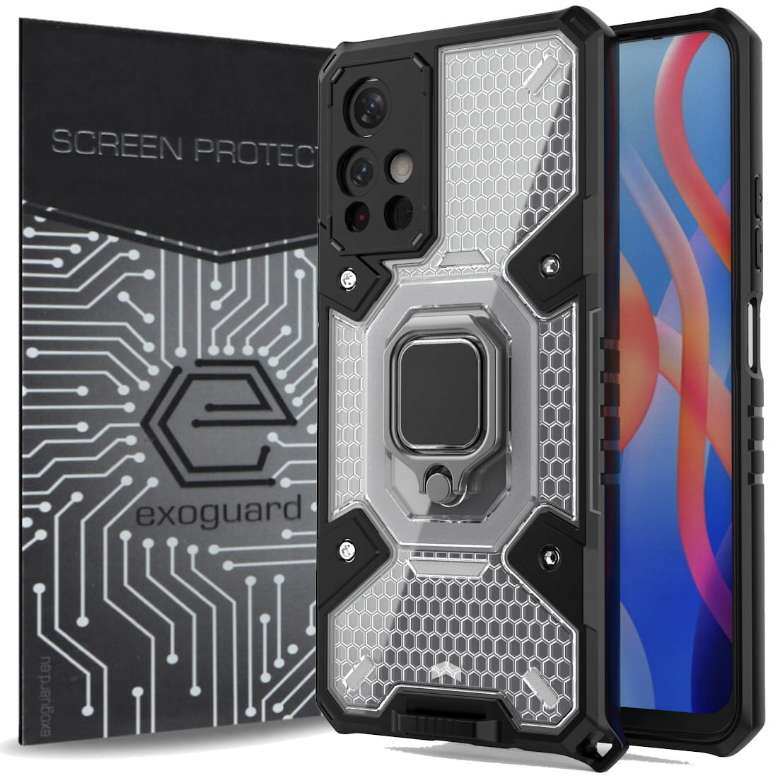 

Etui Pancerne+szkło do Xiaomi Redmi Note 11S 5G