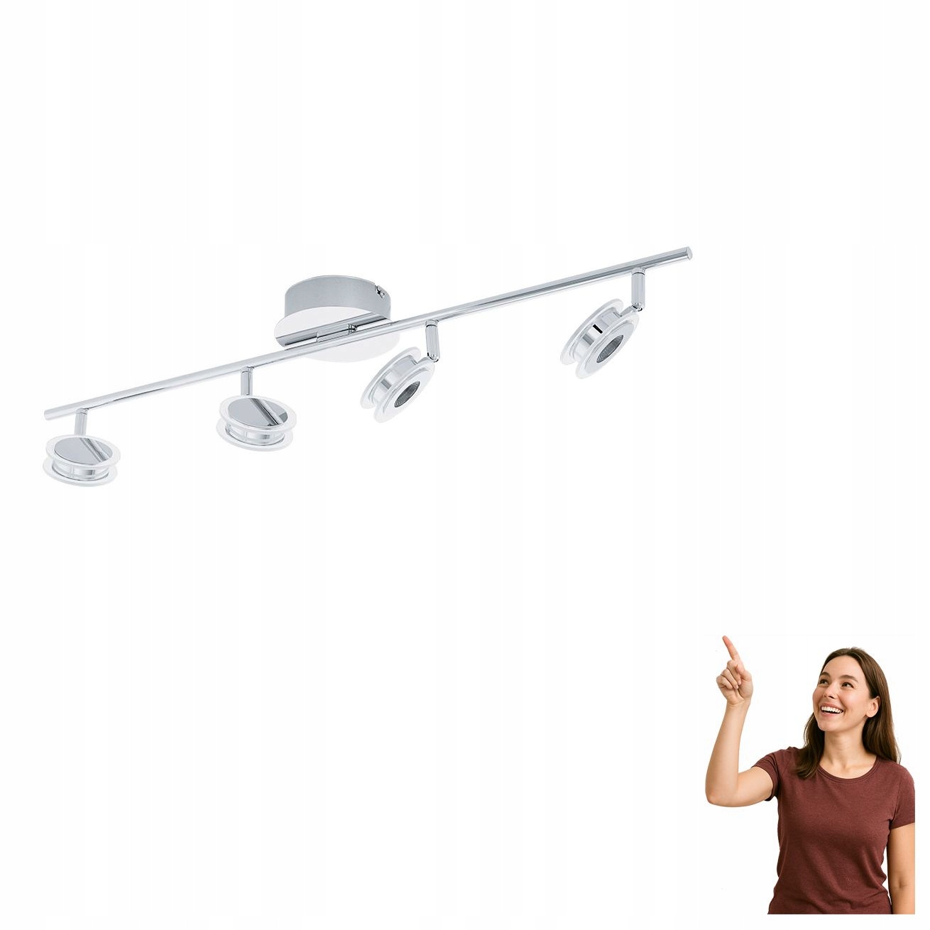 Led spotová reflektorová lampa 4x3,3W Sarolo 94539 Eglo