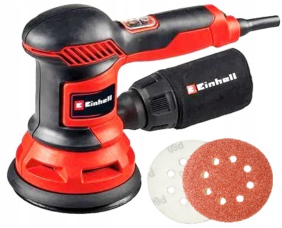 Szlifierka Mimośrodowa Z Regulacją Obrotów Do Drewna Plastiku Metalu 125mm