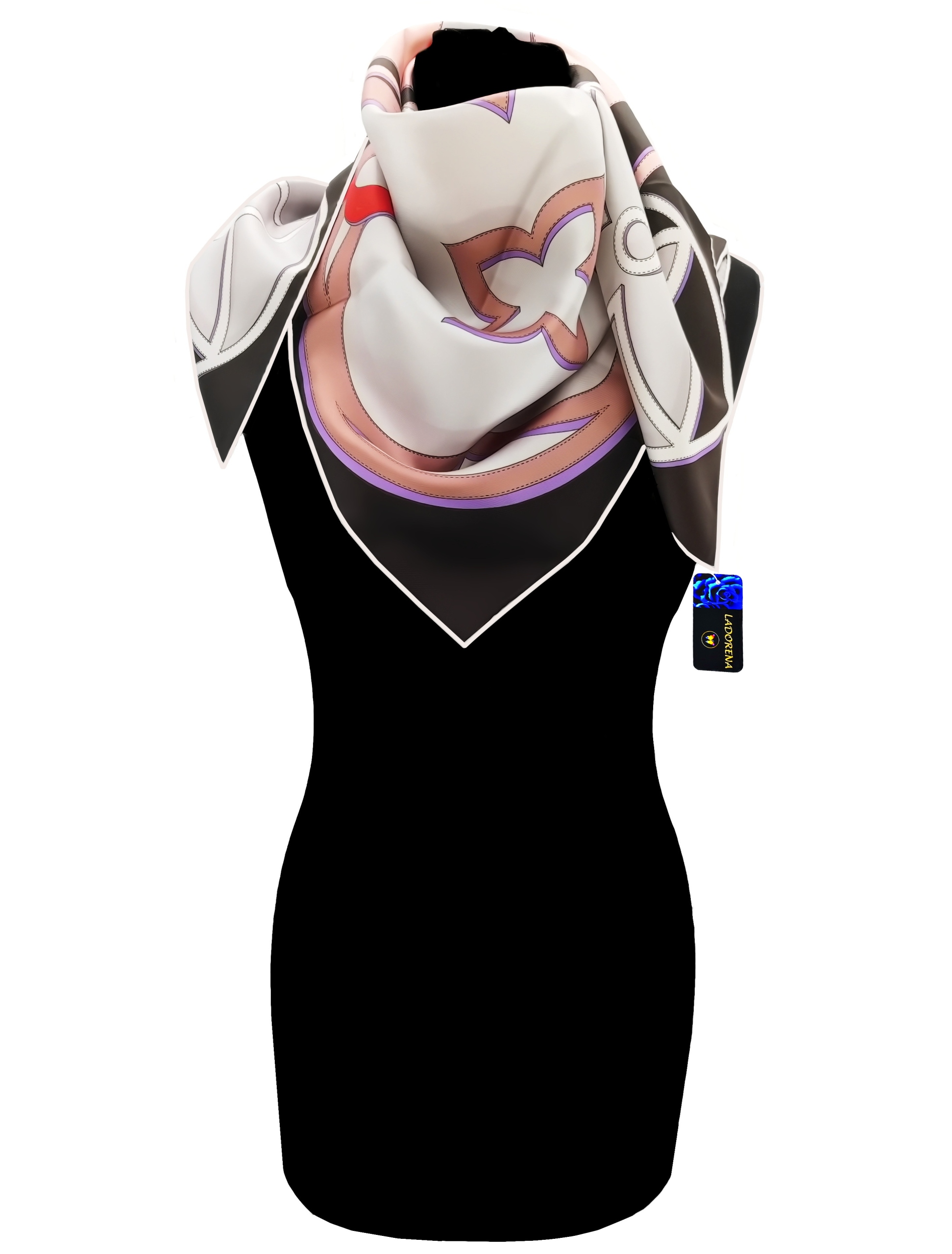 Hedvábný Šátek 100% Přírodní Morušový Hedvábí, Prémiová Kvalita+