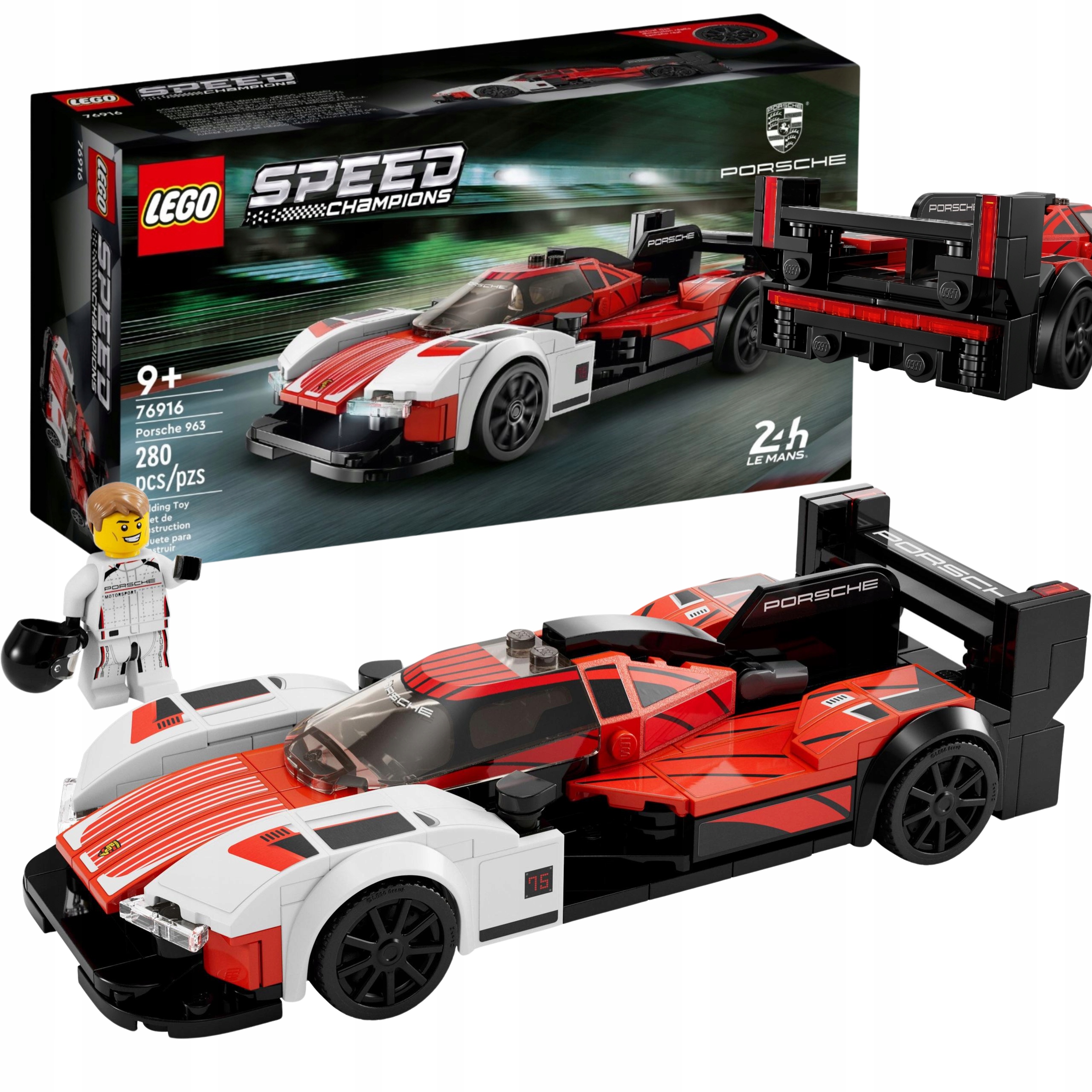 Lego Speed Champions Porsche Zestaw Klocków Premium Boże Narodzenie