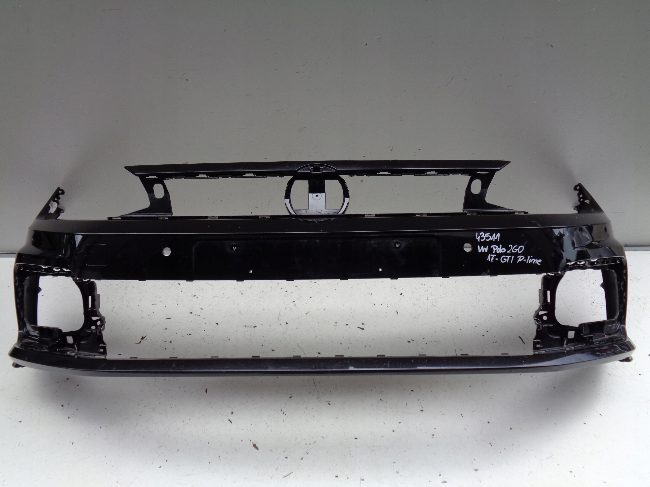 FRONTSTOSSSTANGE VW POLO GTI R-LINE 2G 2G0 17- NR 43511