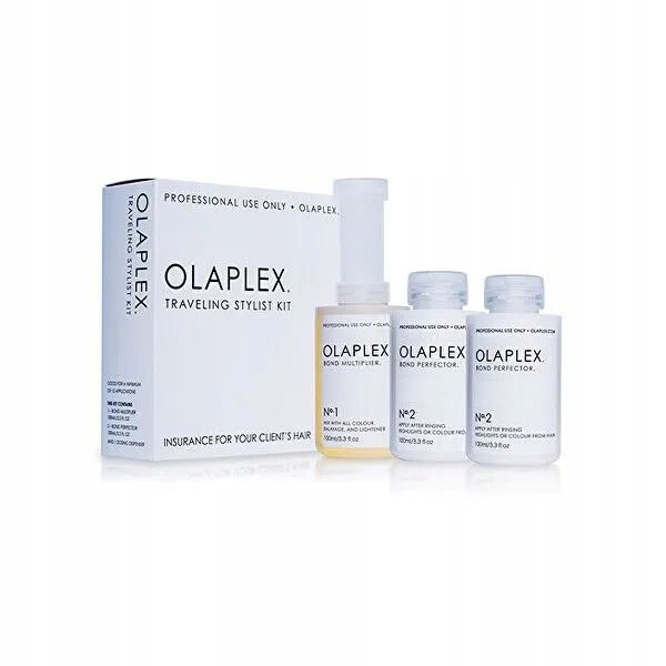 Olaplex Set Pro Barvené Nebo Chemicky Ošetřené Vlasy (cestovní Balení Pro Stylisty)