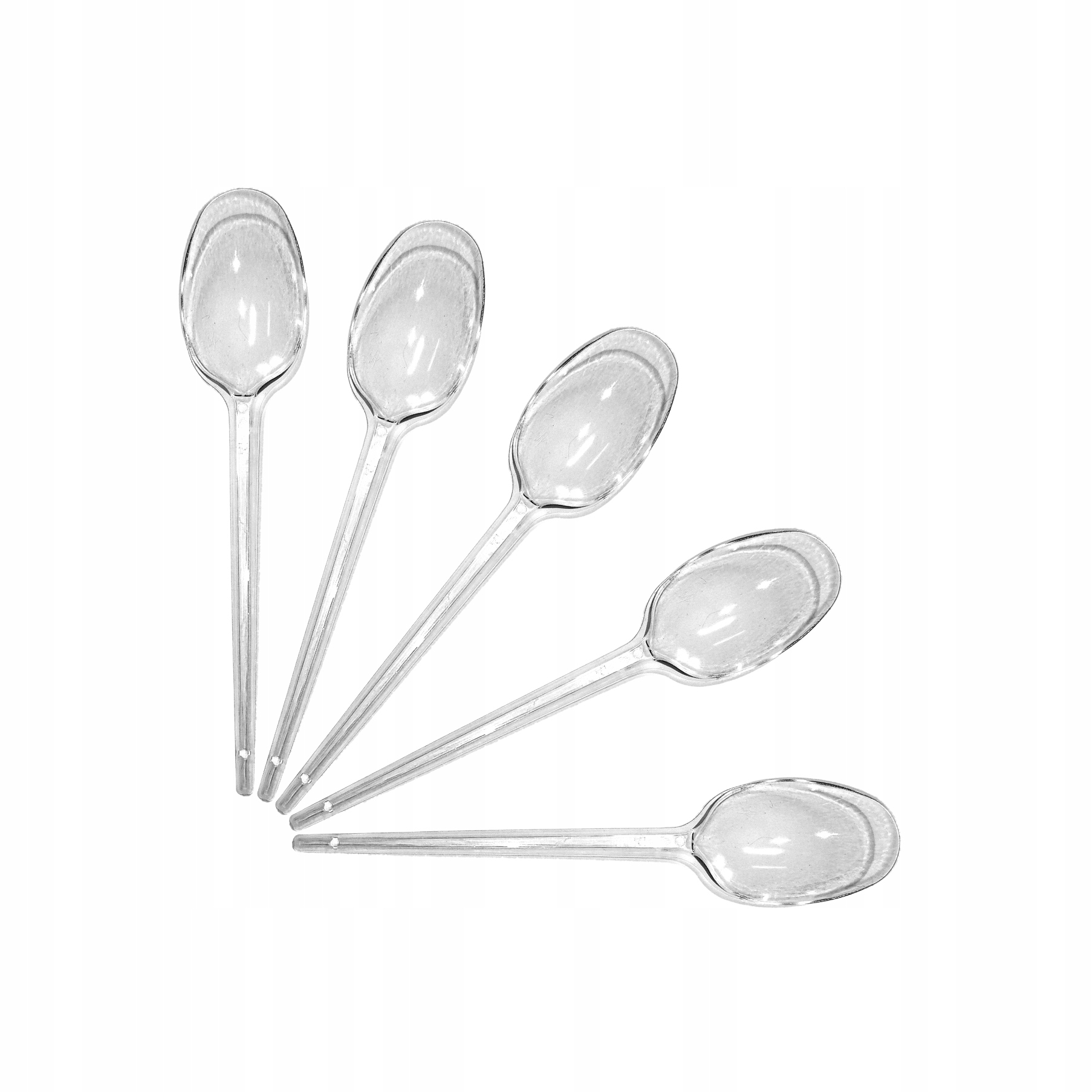 

Łyżeczka jednorazowa plastikowa transparent 100 sz