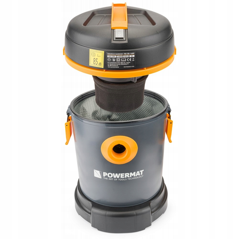 ODKURZACZ WIELOFUNKCYJNY BASENOWY 1600W 25L 3W1 Producent Powermat